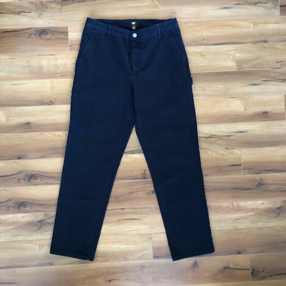 Caterpillar Women's Black Straight Leg Work Pants Size 8